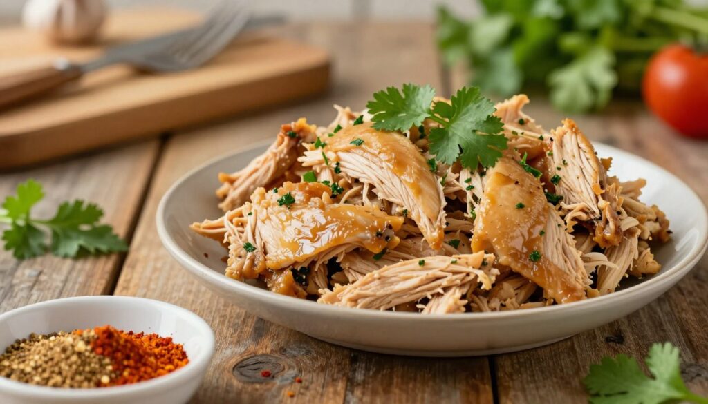 shredded chicken recipe